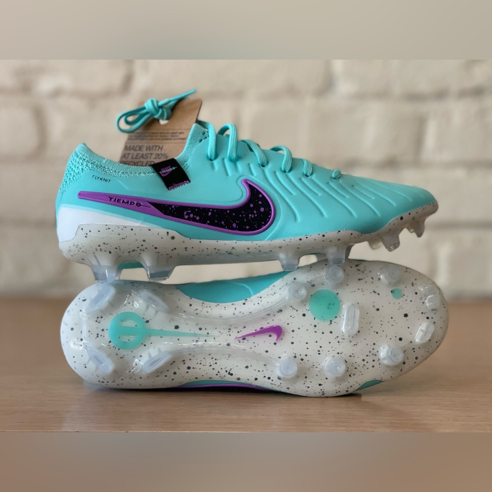 Nike Legend 10 Elite FG Hyper Turq Soccer Cleats ACC DV4328-300 Men 6/Women 7.5